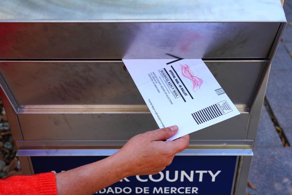 美國大選採用郵寄投票。圖/取自網路