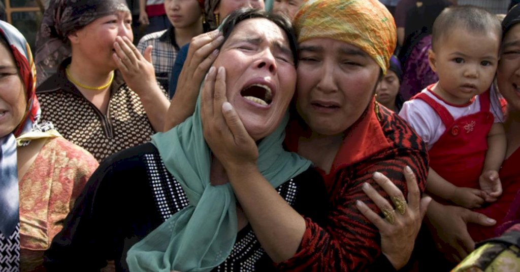 維吾爾人在中國新疆維族自治區遭到迫害，這在土耳其社會是敏感議題。（資料照） 圖：翻攝《人權觀察Human Rights Watch》