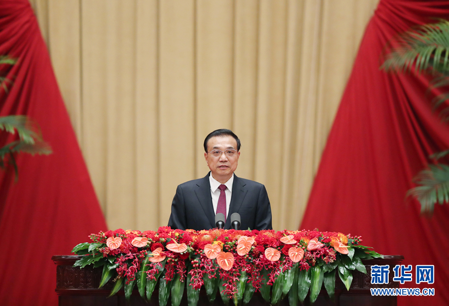 中國國務院總理李克強。   圖：翻攝自新華網
