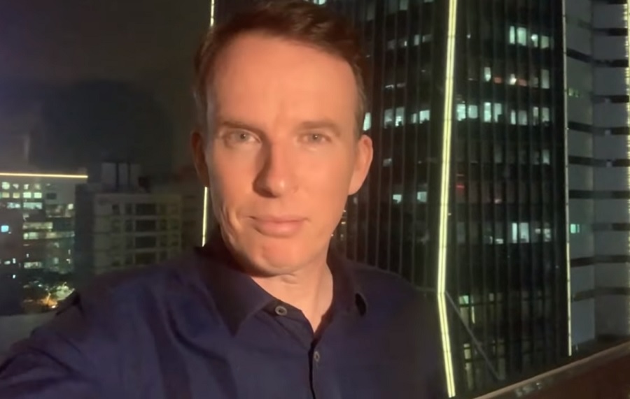 BBC原駐中國記者沙磊（John Sudworth）已調派台灣。 圖：翻攝Youtube