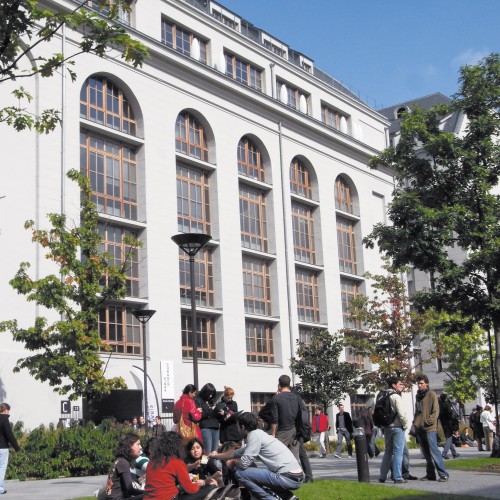 巴黎第七大學的孔子學院。 圖：翻攝自巴黎第七大學官網