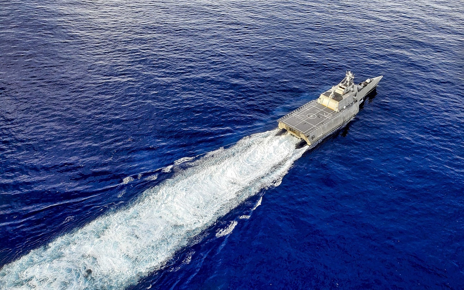 濱海戰鬥艦「杜爾沙號(LCS-16)」。   圖：翻攝 U.S. Pacific Fleet推特