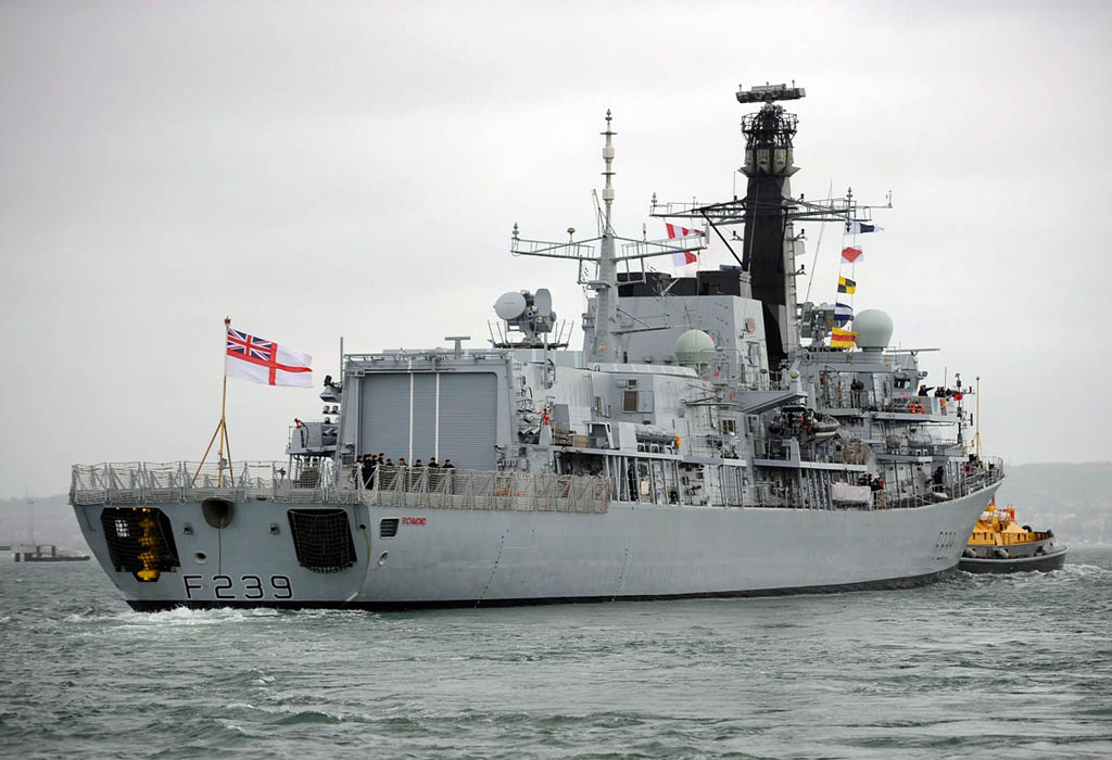 英國皇家海軍里契蒙號（HMS Richmond）巡防艦 。   圖 : 翻攝自UK.navy.org