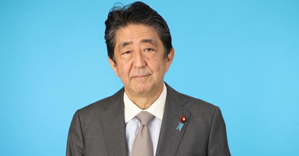 日本前首相安倍晉三14日在2021台美日三邊印太安全對話以預錄影片發表演說。 圖：翻攝安倍晋三臉書