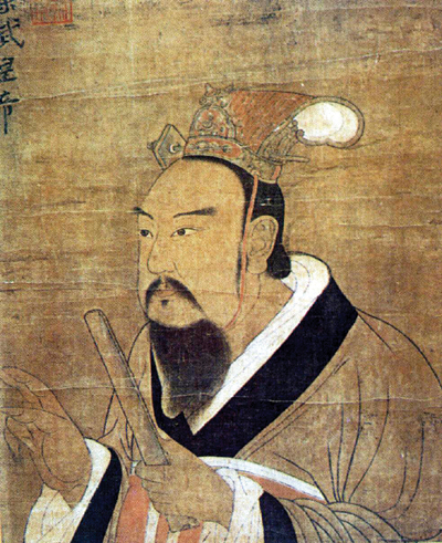 梁武帝本人四次捨身出家，為中國帝王佞佛之最。圖/取自維基百科