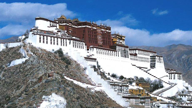 西藏的特殊風貌與中國截然不同。圖片來源：資料照