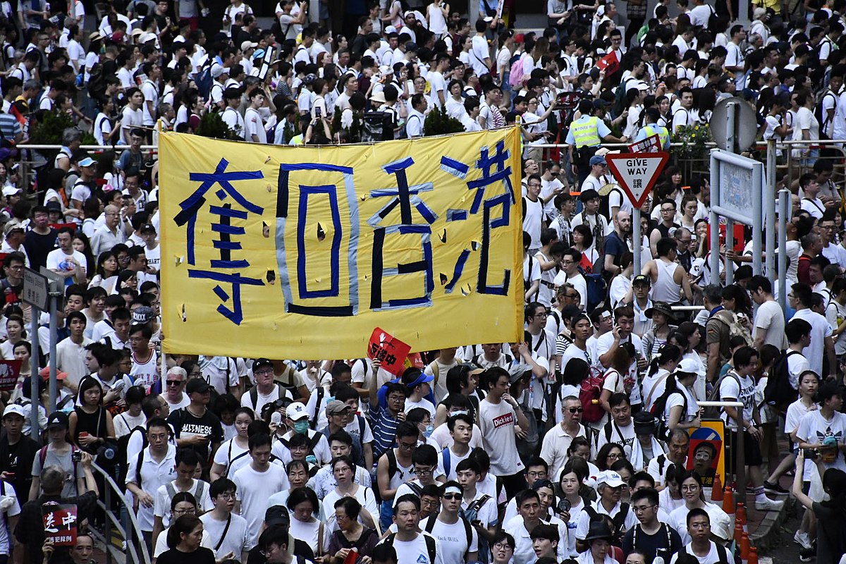 香港反送中運動在中共打壓下終告失敗。圖/美國之音湯惠芸
