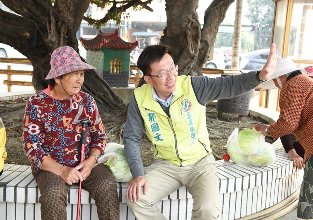 台南市立委參選人郭國文